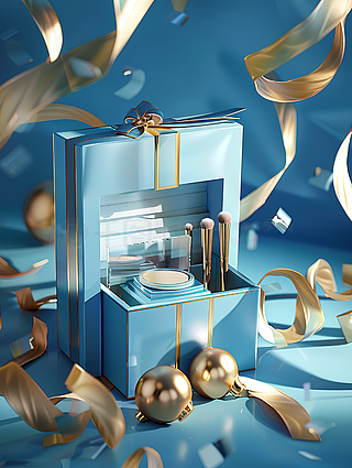 從實(shí)用到藝術(shù) 化妝品包裝展開圖的禮品魅力